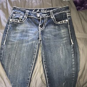 LA idol jeans